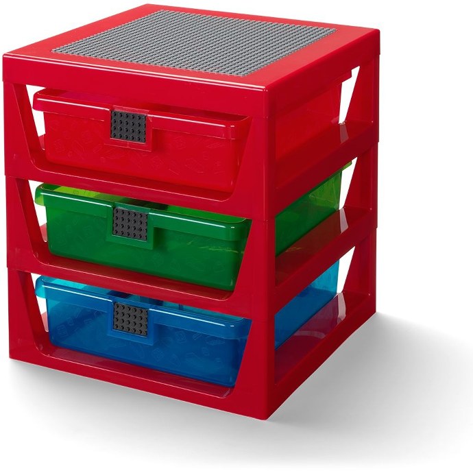 Конструктор LEGO (ЛЕГО) Gear 5005873 Transparent Red Rack System