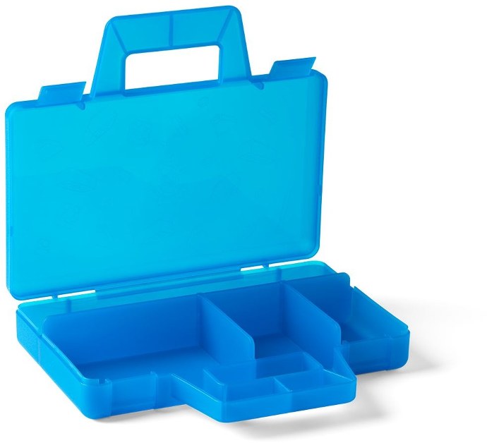 Конструктор LEGO (ЛЕГО) Gear 5005890 Transparent Blue Sorting Case To Go
