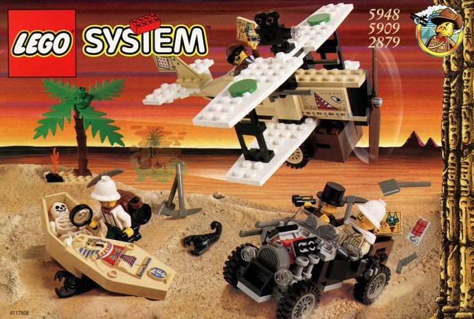 Конструктор LEGO (ЛЕГО) Adventurers 5909 Treasure Raiders