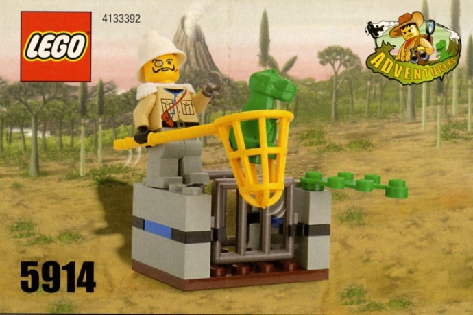 Конструктор LEGO (ЛЕГО) Adventurers 5914 Sam Sanister and Baby T