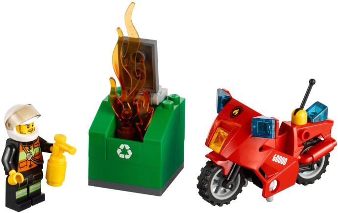 Конструктор LEGO (ЛЕГО) City 60000 Fire Motorcycle