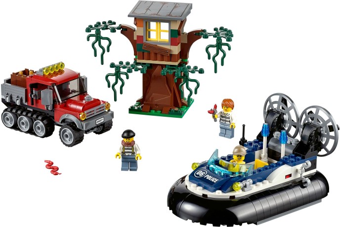 Конструктор LEGO (ЛЕГО) City 60071 Hovercraft Arrest