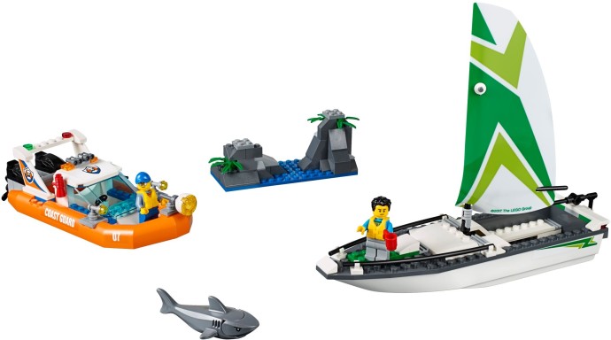 Конструктор LEGO (ЛЕГО) City 60168 Sailboat Rescue