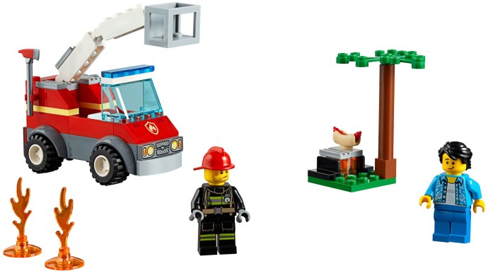 Конструктор LEGO (ЛЕГО) City 60212 Barbecue Burn Out