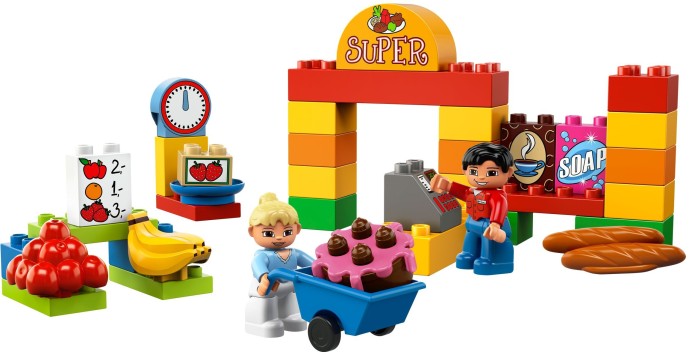 Конструктор LEGO (ЛЕГО) Duplo 6137 My First Supermarket