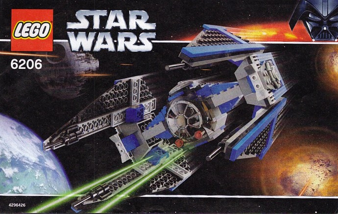 Конструктор LEGO (ЛЕГО) Star Wars 6206 TIE Interceptor