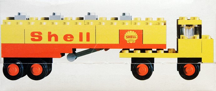Конструктор LEGO (ЛЕГО) LEGOLAND 621 Shell Tanker Truck