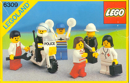 Конструктор LEGO (ЛЕГО) Town 6309 Town Mini-Figures