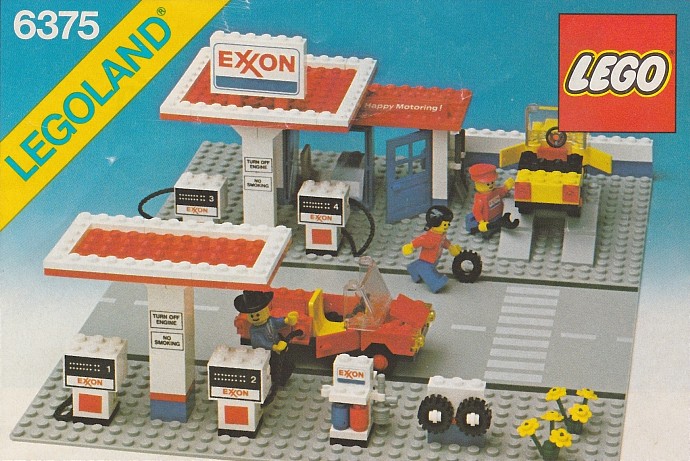 Конструктор LEGO (ЛЕГО) Town 6375 Exxon Gas Station
