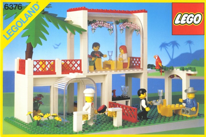 Конструктор LEGO (ЛЕГО) Town 6376 Breezeway Café