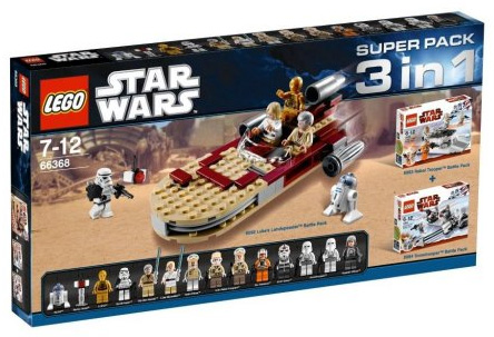 Конструктор LEGO (ЛЕГО) Star Wars 66368 Star Wars Super Pack 3 in 1