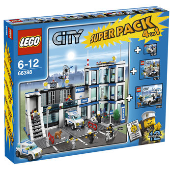 Конструктор LEGO (ЛЕГО) City 66388 City Super Pack 4 in 1