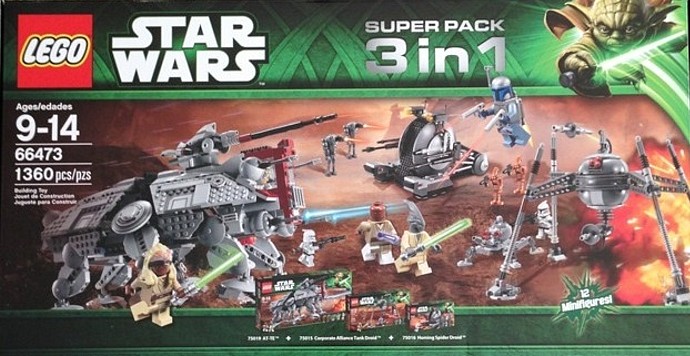 Конструктор LEGO (ЛЕГО) Star Wars 66473 LEGO Star Wars Super Pack