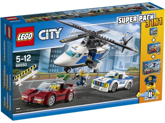 Конструктор LEGO (ЛЕГО) City 66550 City Police Value Pack