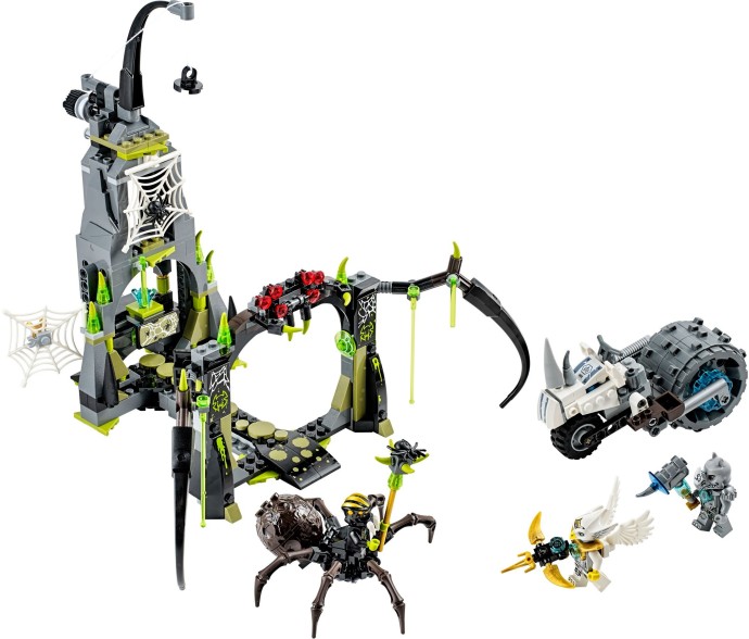 Конструктор LEGO (ЛЕГО) Legends of Chima 70133 Spinlyn's Cavern