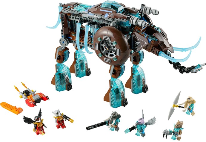 Конструктор LEGO (ЛЕГО) Legends of Chima 70145 Maula's Ice Mammoth Stomper