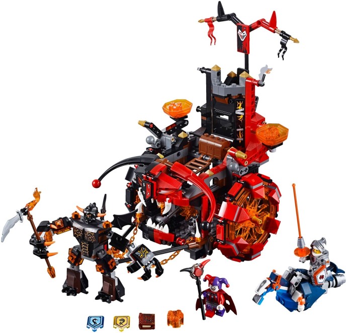 Конструктор LEGO (ЛЕГО) Nexo Knights 70316 Jestro's Evil Mobile