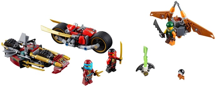 Конструктор LEGO (ЛЕГО) Ninjago 70600 Ninja Bike Chase