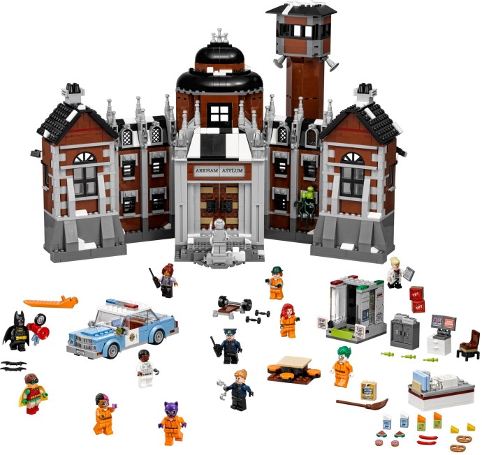 Конструктор LEGO (ЛЕГО) The LEGO Batman Movie 70912 Arkham Asylum