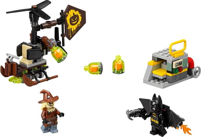 Конструктор LEGO (ЛЕГО) The LEGO Batman Movie 70913 Scarecrow Fearful Face-off