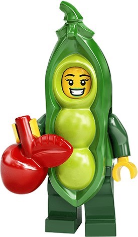 Конструктор LEGO (ЛЕГО) Collectable Minifigures 71027 Pea Pod Costume Girl
