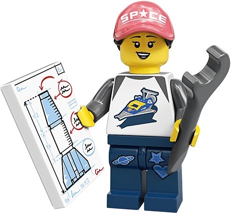 Конструктор LEGO (ЛЕГО) Collectable Minifigures 71027 Space Fan