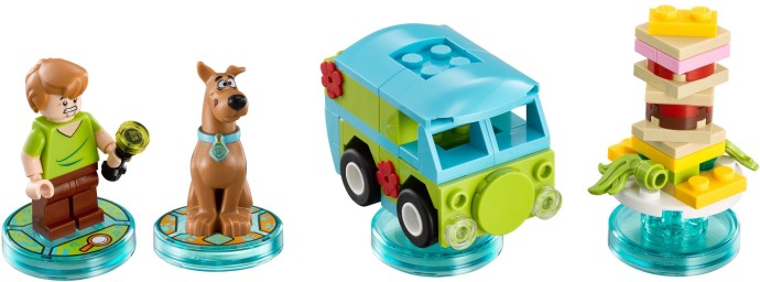 Конструктор LEGO (ЛЕГО) Dimensions 71206 Scooby-Doo Team Pack