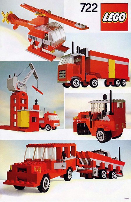 Конструктор LEGO (ЛЕГО) Basic 722 Universal Building Set, 7+