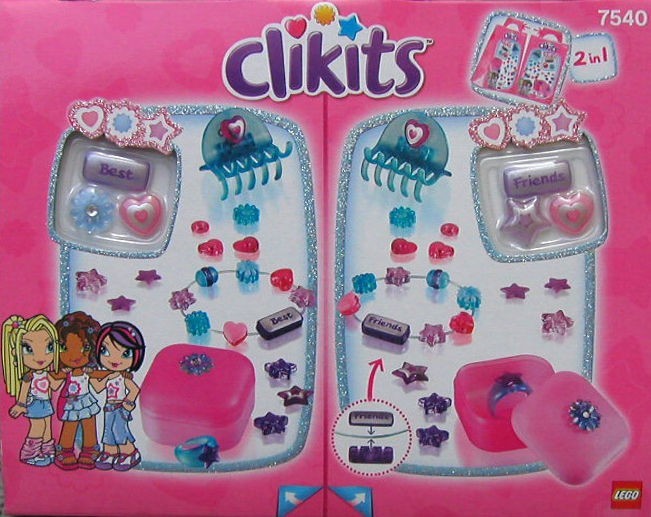 Конструктор LEGO (ЛЕГО) Clikits 7540 Friends 4-Ever Jewels & More