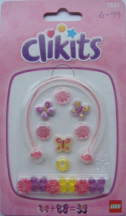 Конструктор LEGO (ЛЕГО) Clikits 7557 Blooms and Butterflies