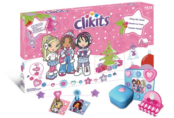 Конструктор LEGO (ЛЕГО) Clikits 7574 Holiday Gift Calendar