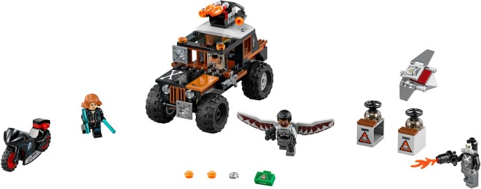 Конструктор LEGO (ЛЕГО) Marvel Super Heroes 76050 Crossbones' Hazard Heist