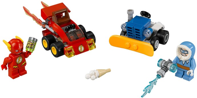 Конструктор LEGO (ЛЕГО) DC Comics Super Heroes 76063 Mighty Micros: The Flash vs. Captain Cold