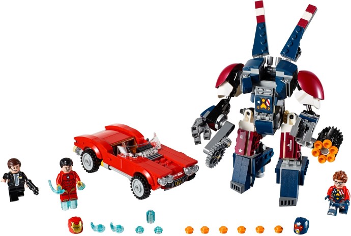 Конструктор LEGO (ЛЕГО) Marvel Super Heroes 76077 Iron Man: Detroit Steel Strikes
