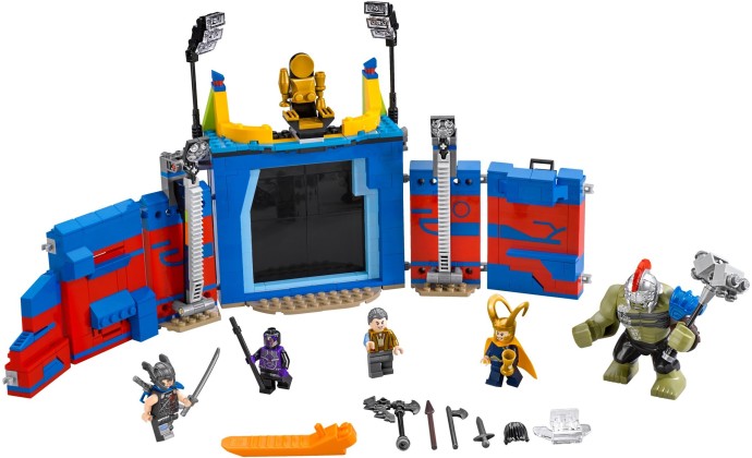 Конструктор LEGO (ЛЕГО) Marvel Super Heroes 76088 Thor vs. Hulk: Arena Clash