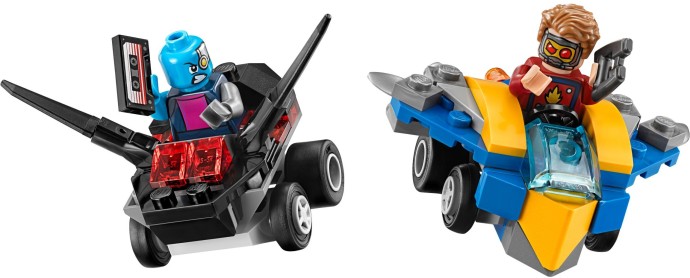 Конструктор LEGO (ЛЕГО) Marvel Super Heroes 76090 Mighty Micros: Star-Lord vs. Nebula