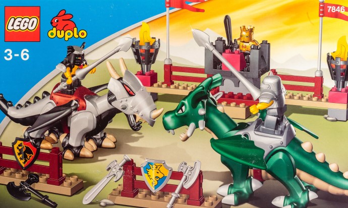 Конструктор LEGO (ЛЕГО) Duplo 7846 Dragon Tournament