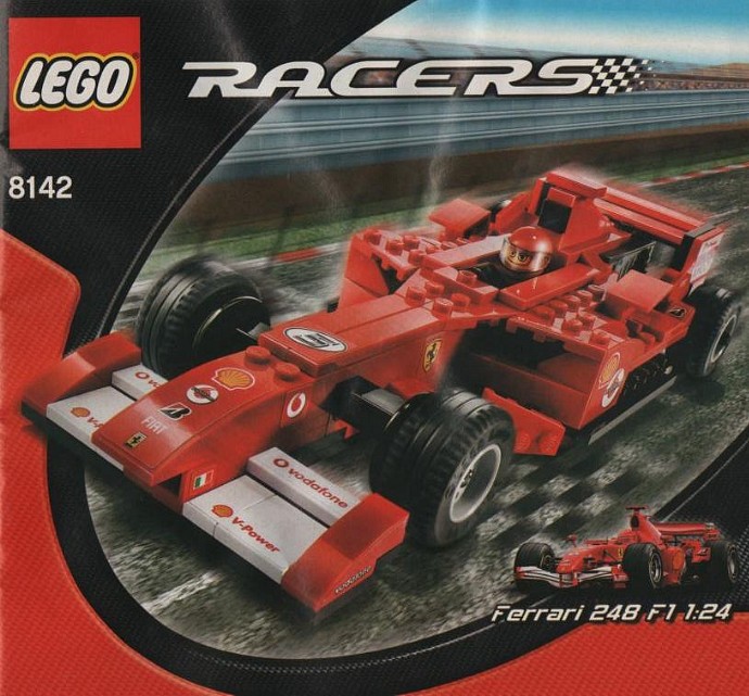 Конструктор LEGO (ЛЕГО) Racers 8142 Ferrari 248 F1 1:24