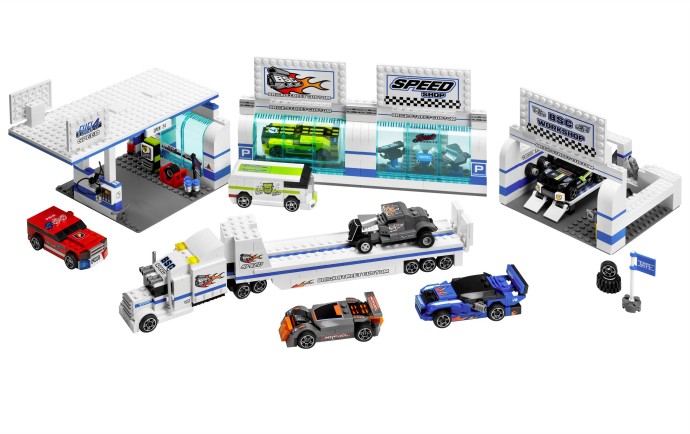 Конструктор LEGO (ЛЕГО) Racers 8154 Brick Street Customs