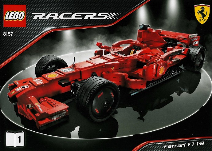 Конструктор LEGO (ЛЕГО) Racers 8157 Ferrari F1 1:9