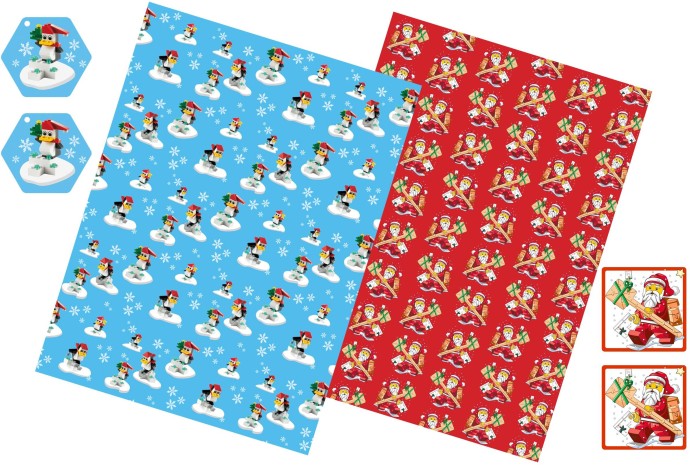 Конструктор LEGO (ЛЕГО) Gear 850510 Holiday Wrapping Paper