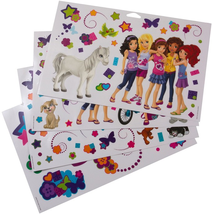 Конструктор LEGO (ЛЕГО) Gear 851417 LEGO Friends Wall Stickers