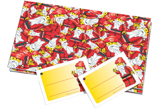 Конструктор LEGO (ЛЕГО) Gear 851680 Santa Gift Wrap and Tags