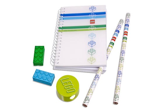 Конструктор LEGO (ЛЕГО) Gear 851911 Classic Stripes Blue Stationery Set