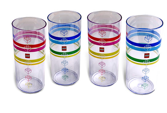 Конструктор LEGO (ЛЕГО) Gear 851951 Classic Stripes Plastic Tumblers