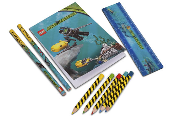 Конструктор LEGO (ЛЕГО) Gear 851954 Aqua Raiders Stationery Set