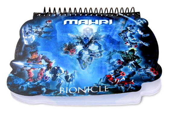 Конструктор LEGO (ЛЕГО) Gear 851976 Lenticular Bionicle Notebook
