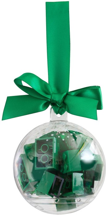 Конструктор LEGO (ЛЕГО) Seasonal 853346 Holiday Bauble with Green Bricks