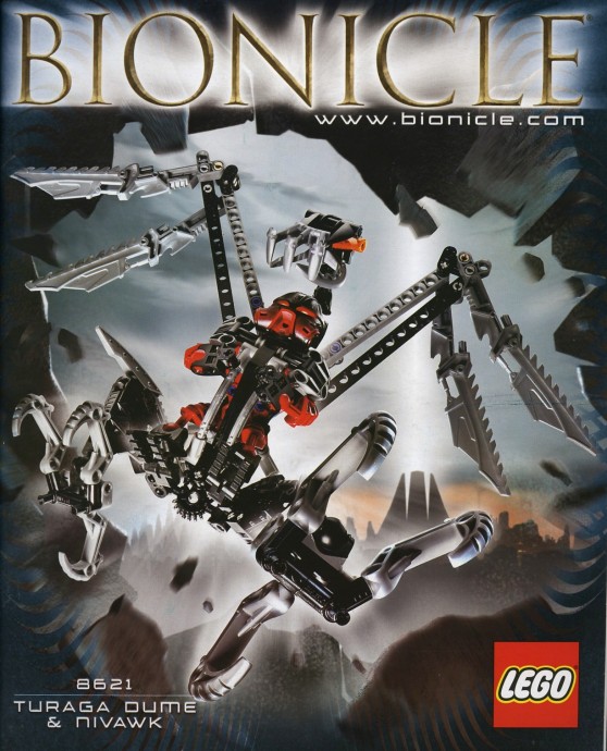 Конструктор LEGO (ЛЕГО) Bionicle 8621 Turaga Dume and Nivawk