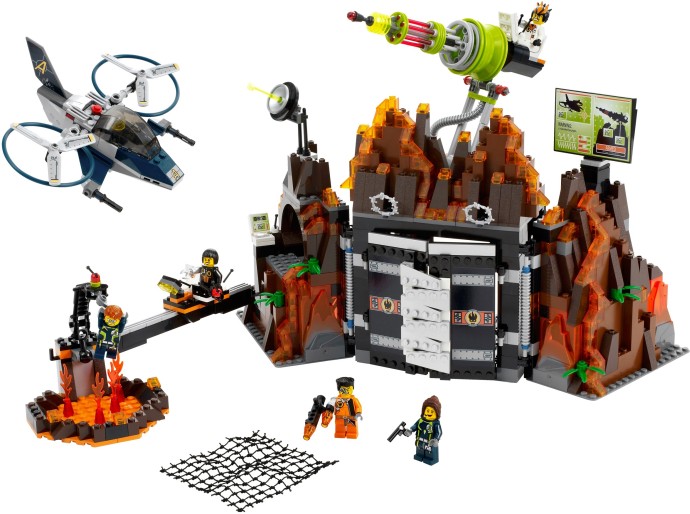 Конструктор LEGO (ЛЕГО) Agents 8637 Volcano Base